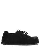Birkenstock "Utti" Lace-Up Loafers - Black