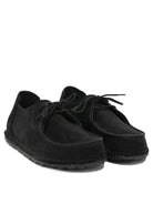 Birkenstock "Utti" Lace-Up Loafers - Black
