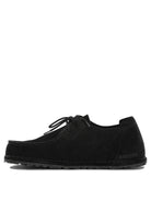 Birkenstock "Utti" Lace-Up Loafers - Black