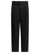 Brunello Cucinelli "Slouchy" Tailored Pants - Black