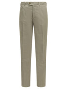 Brunello Cucinelli Tailored cotton velvet pants - Grey