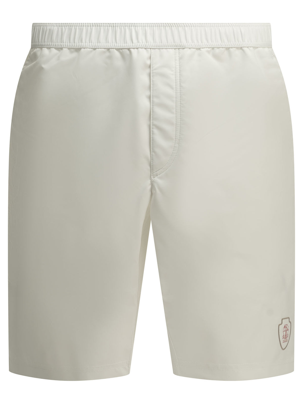 Brunello Cucinelli Logo Shorts - White