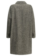 Brunello Cucinelli "Dazzling" Long Coat - Grey