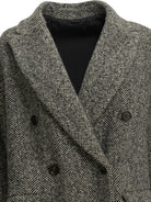Brunello Cucinelli "Dazzling" Long Coat - Grey