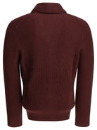 Brunello Cucinelli Cotton cardigan - Burgundy