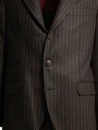 Brunello Cucinelli Formal pinstripe suit - Brown