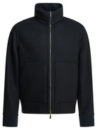 Brunello Cucinelli Cashmere bomber jacket - Blue
