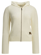 Burberry "Jillian" zipper sweater - Beige