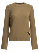 Burberry "Janelle" Round neck sweater - Brown