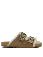Burberry "Urchin" Flat Sandals - Beige