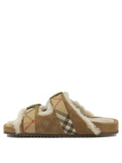 Burberry "Urchin" Flat Sandals - Beige