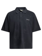Carhartt WIP "Painter" Polo shirt with buttons - Blue