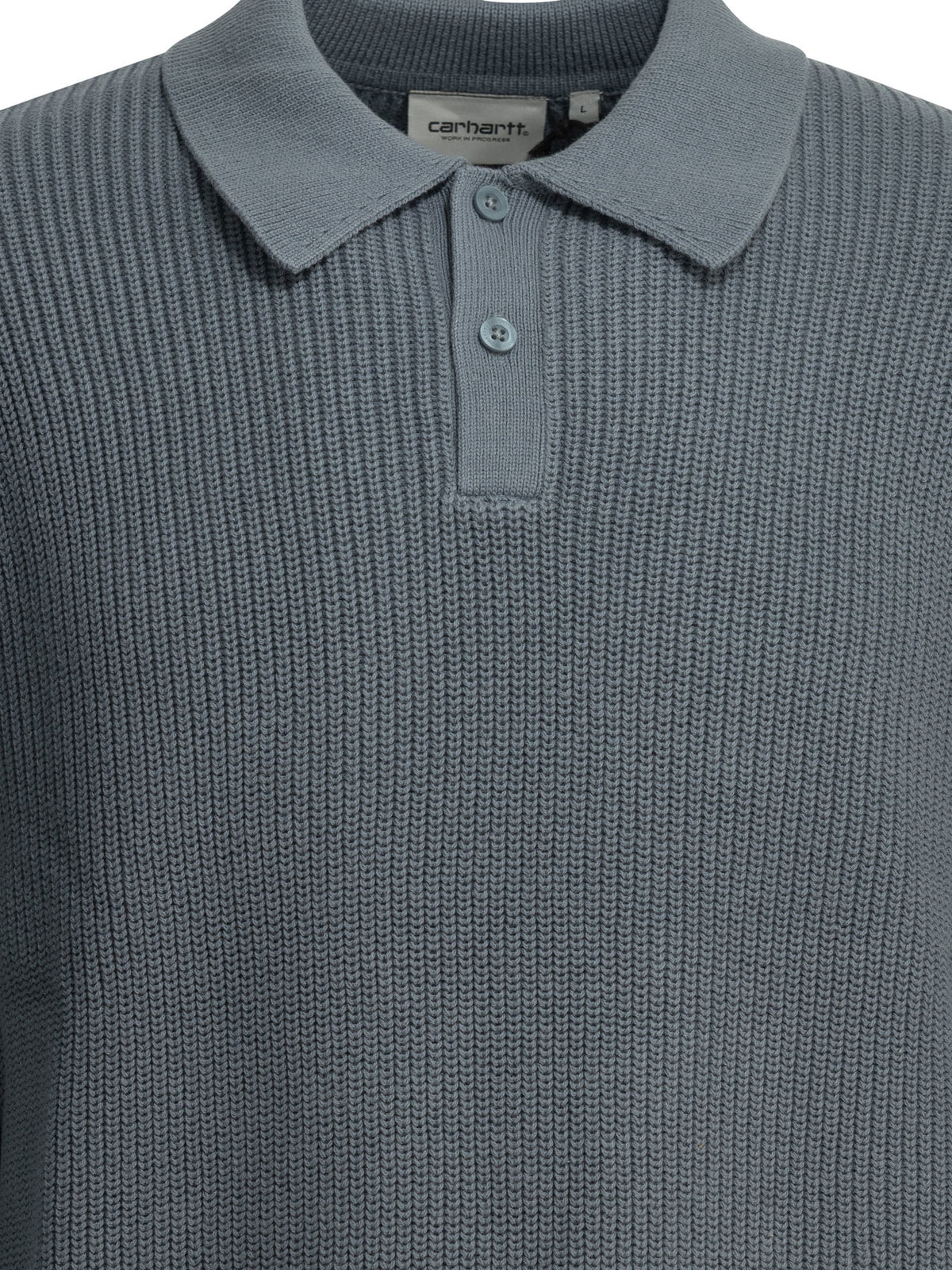 Carhartt WIP "Miles" polo sweater - Blue