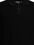 Carhartt WIP "Miles" polo sweater - Black