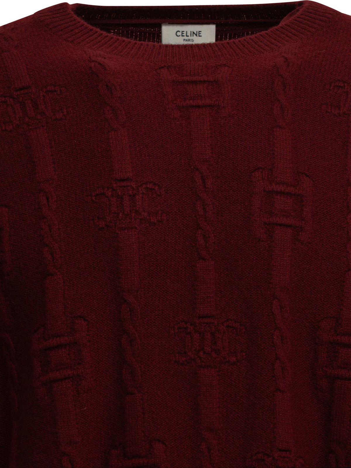 Celine Knitwear - Burgundy
