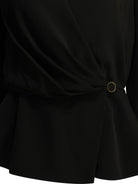 Chloé Casual draped top - Black