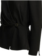 Chloé Casual draped top - Black