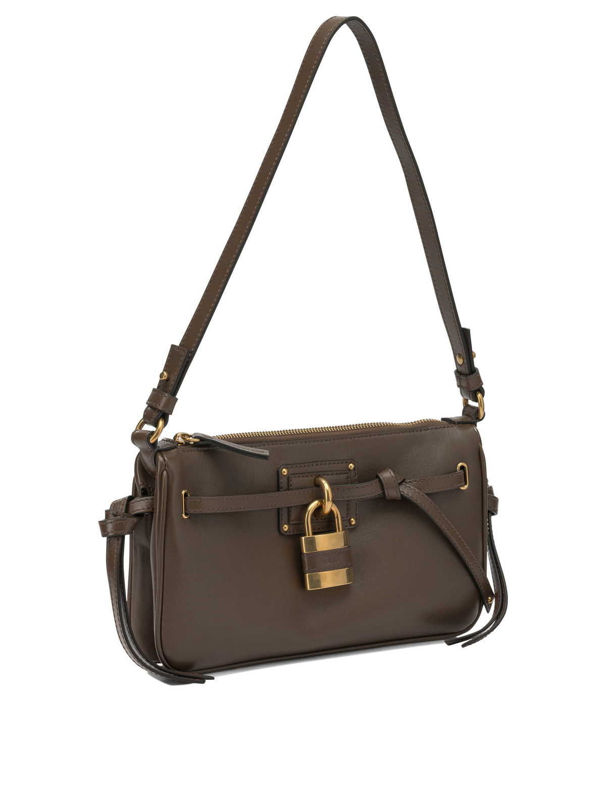 Chloé "Paddington Sling" Small Shoulder Bag - Brown