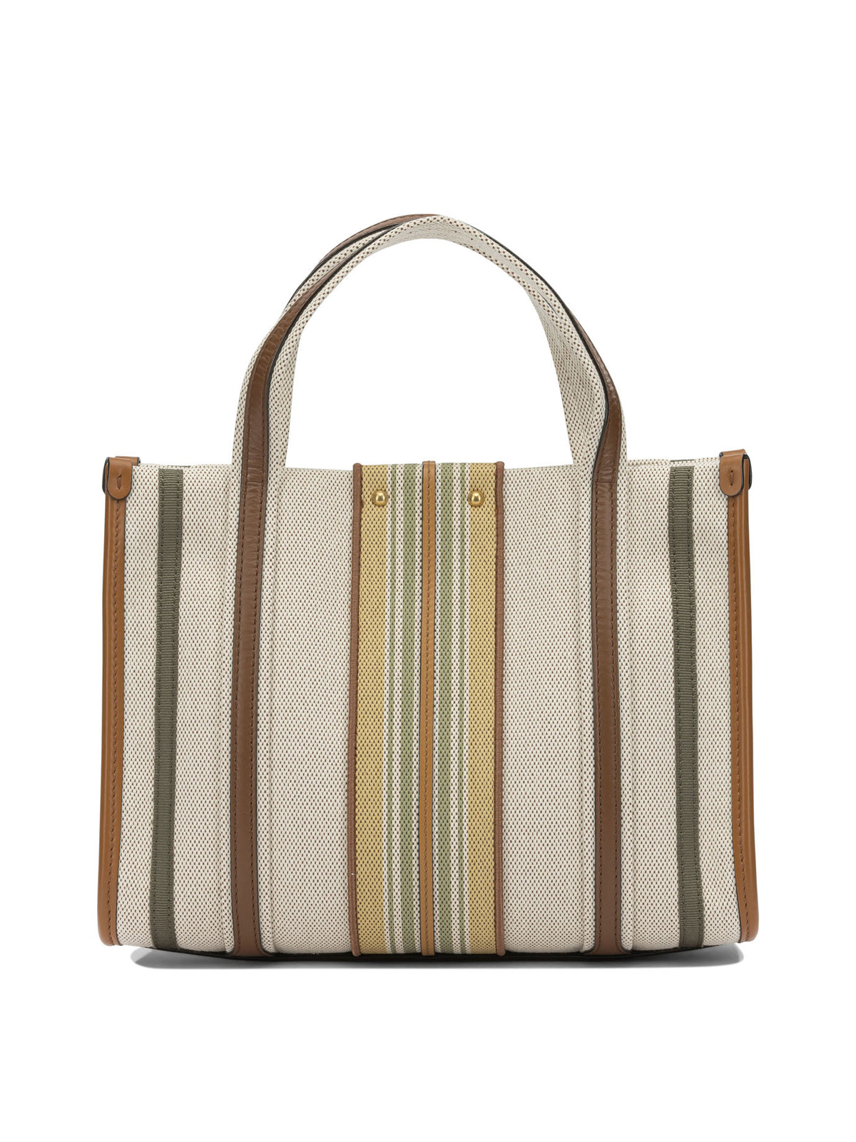 Chloé "Woody Loop" Small Handbag - Brown