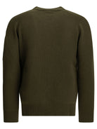 C.P. Company "Lens" Crew-Neck Sweater - Green