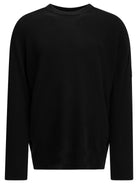C.P. Company "Lens" Crew-Neck Sweater - Black
