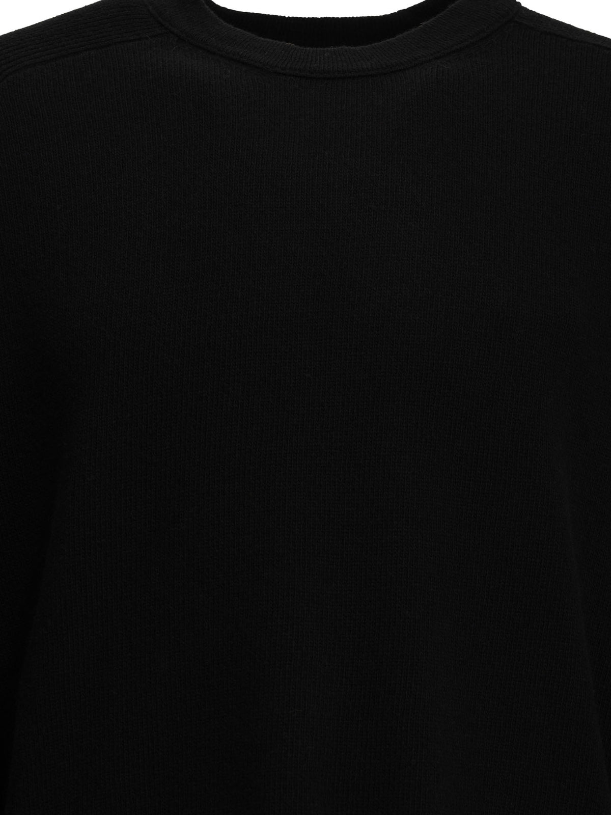 C.P. Company "Lens" Crew-Neck Sweater - Black