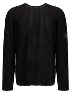 C.P. Company "Lens" Crew-Neck Sweater - Black