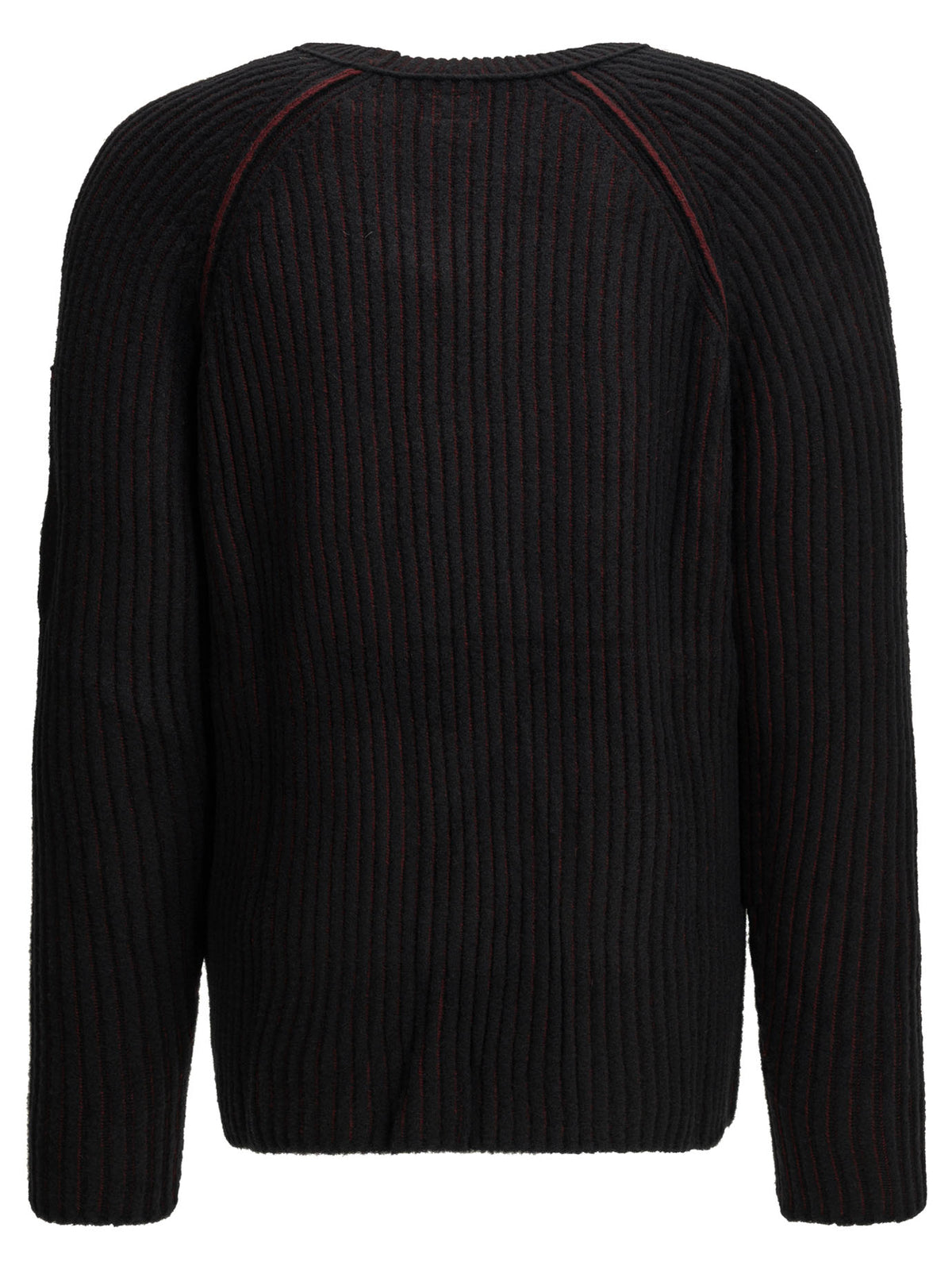 C.P. Company "Lens" Crew-Neck Sweater - Black