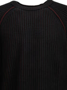 C.P. Company "Lens" Crew-Neck Sweater - Black