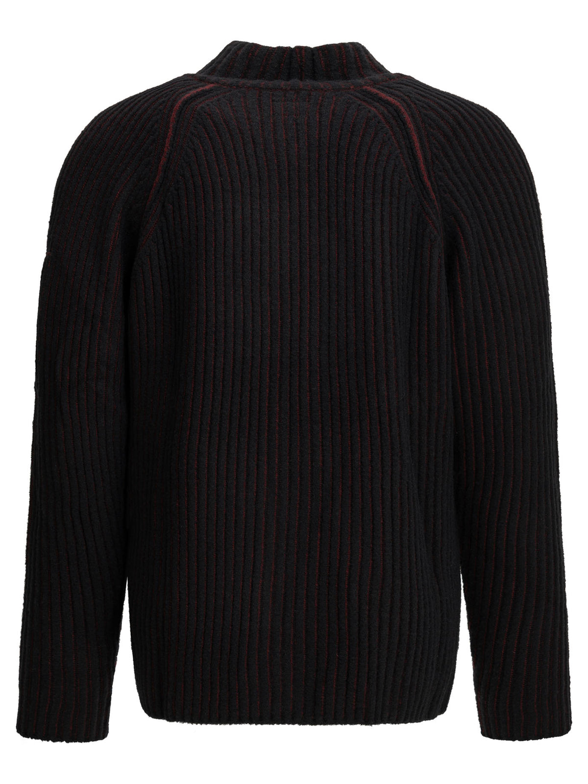 C.P. Company "Lens" Zip-Up Sweater - Black
