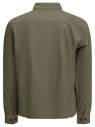 C.P. Company Overshirt Jacket with Logo - Green