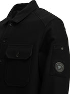 C.P. Company "Lens" Overshirt Jacket - Black