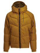 C.P. Company "Down Shield" Short Down Jacket - Yellow