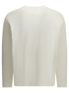 C.P. Company Crewneck T-shirt with logo - White