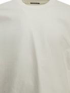 C.P. Company Crewneck T-shirt with logo - White