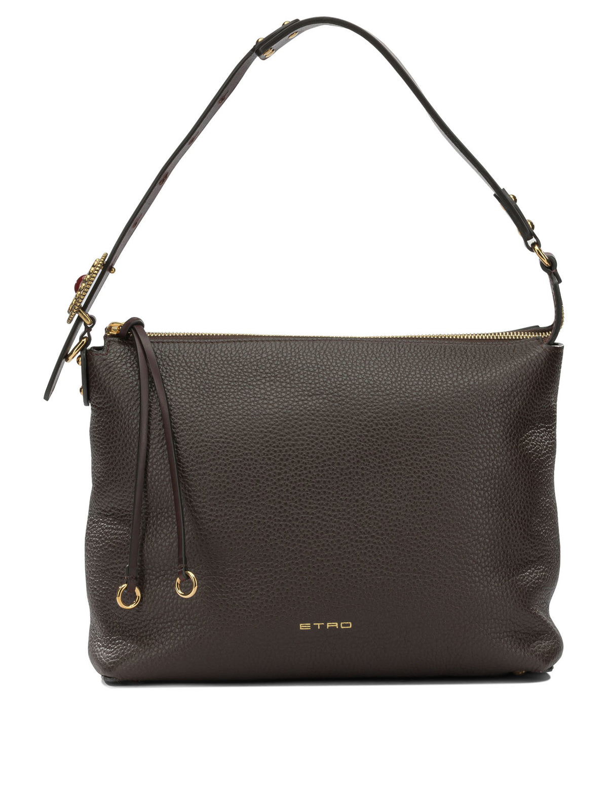 Etro "Rosette" Medium Shoulder Bag - Brown