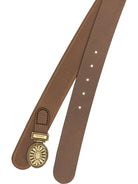 Etro "Paisley" Leather Belt - Brown