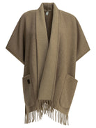 Ferragamo "Easy" cape - Brown