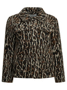 Ganni "Leopard" Blazer - Brown