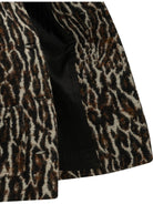 Ganni "Leopard" Blazer - Brown