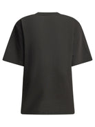 Ganni "Forest Teddy" Crew-Neck T-Shirt - Black