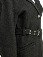 Ganni Lightweight wool jacket - Black