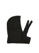 Ganni Mohair balaclava - Brown