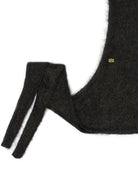 Ganni Mohair balaclava - Brown