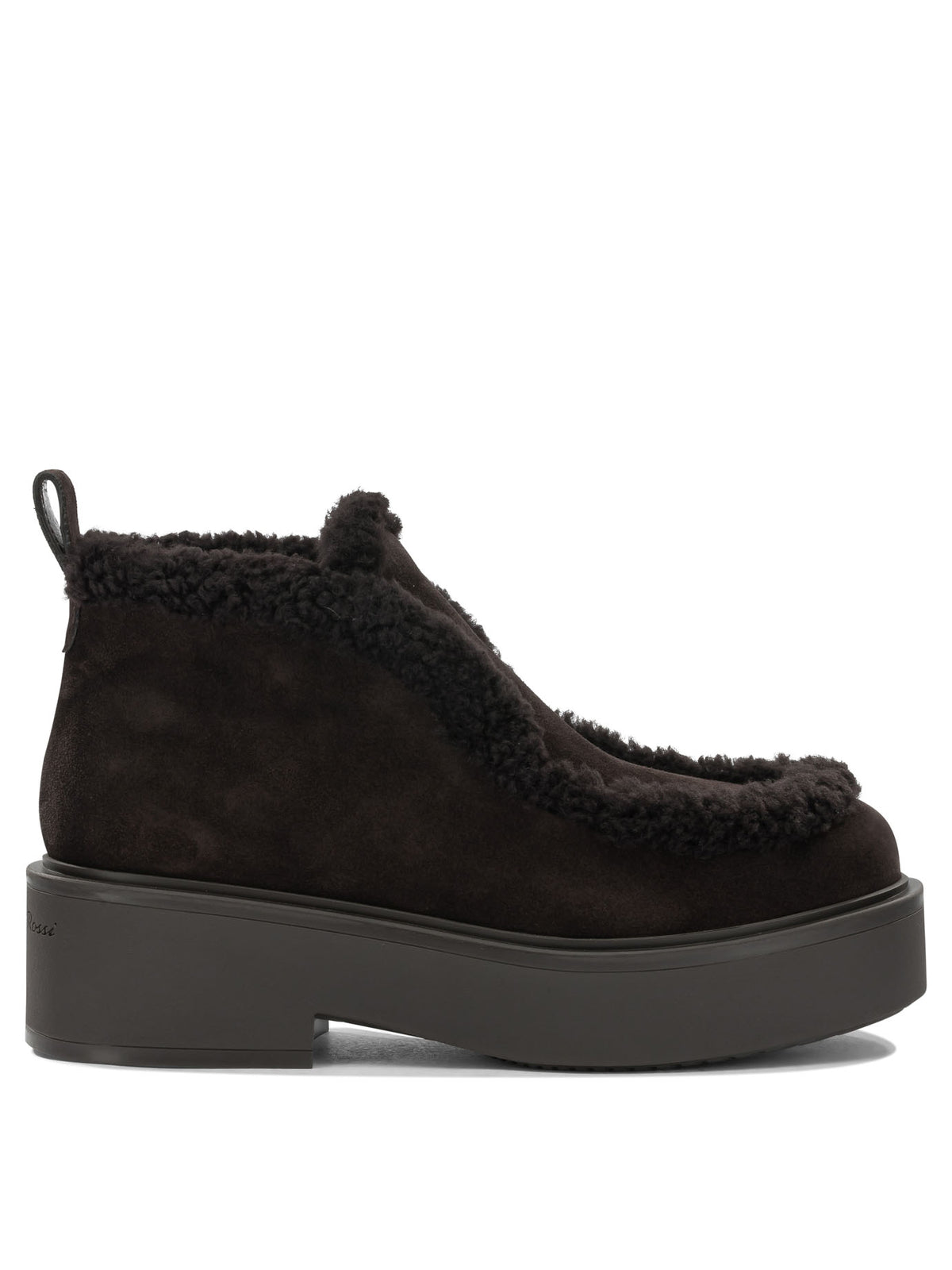 Gianvito Rossi "Yari" Pull-On Ankle Boots - Brown
