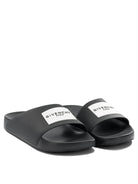 Givenchy "Label" Slides - Black