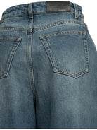 Givenchy "Cocoon" Wide-Leg Jeans - Light Blue