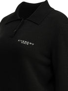 Givenchy Logo polo sweater - Black