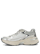 Golden Goose "Lightstar" low sneakers - Silver