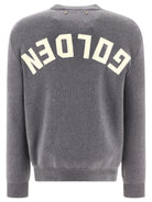 Golden Goose Crew-neck sweater with logo - Grey